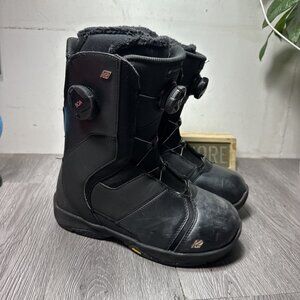 K2 Contour Double Boa Intuition Control Liner Women's Snowboard Boots Sz US 6.5